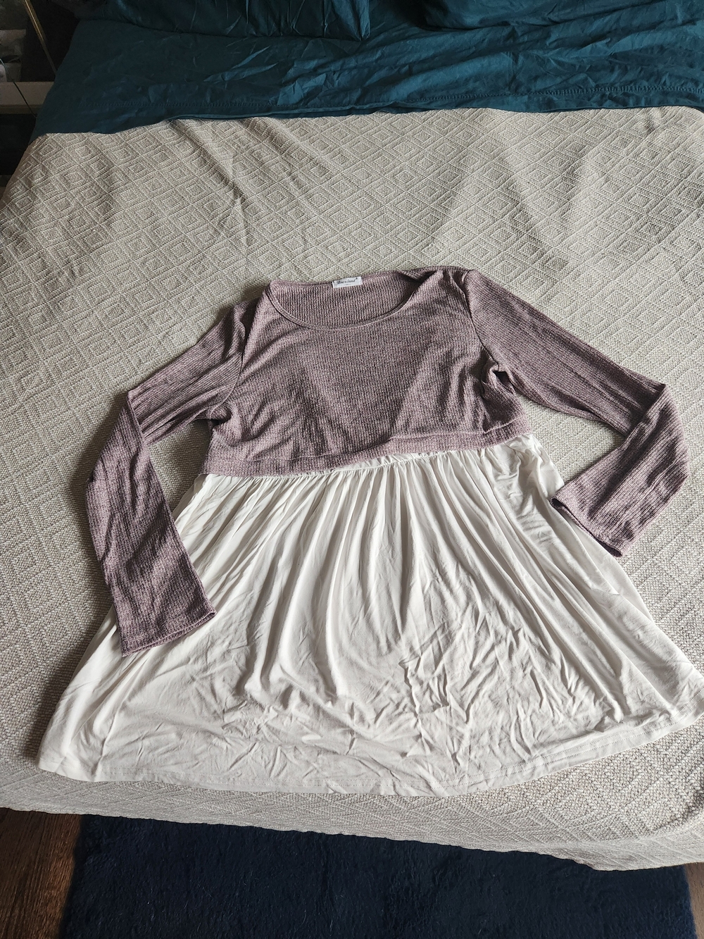 Nursting And Maternity Tunic long sleeve top